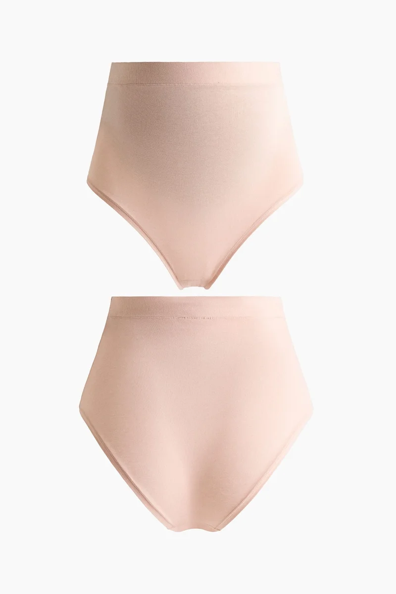 H&M MAMA 2-pack High Waist Cotton briefs